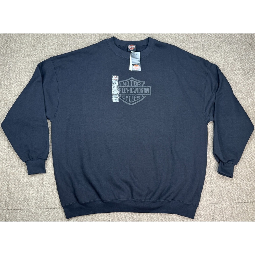 Harley‎ Davidson Vtg Dudley Perkins Co. San Francisco 1997 Sweatshirt Size 3XL